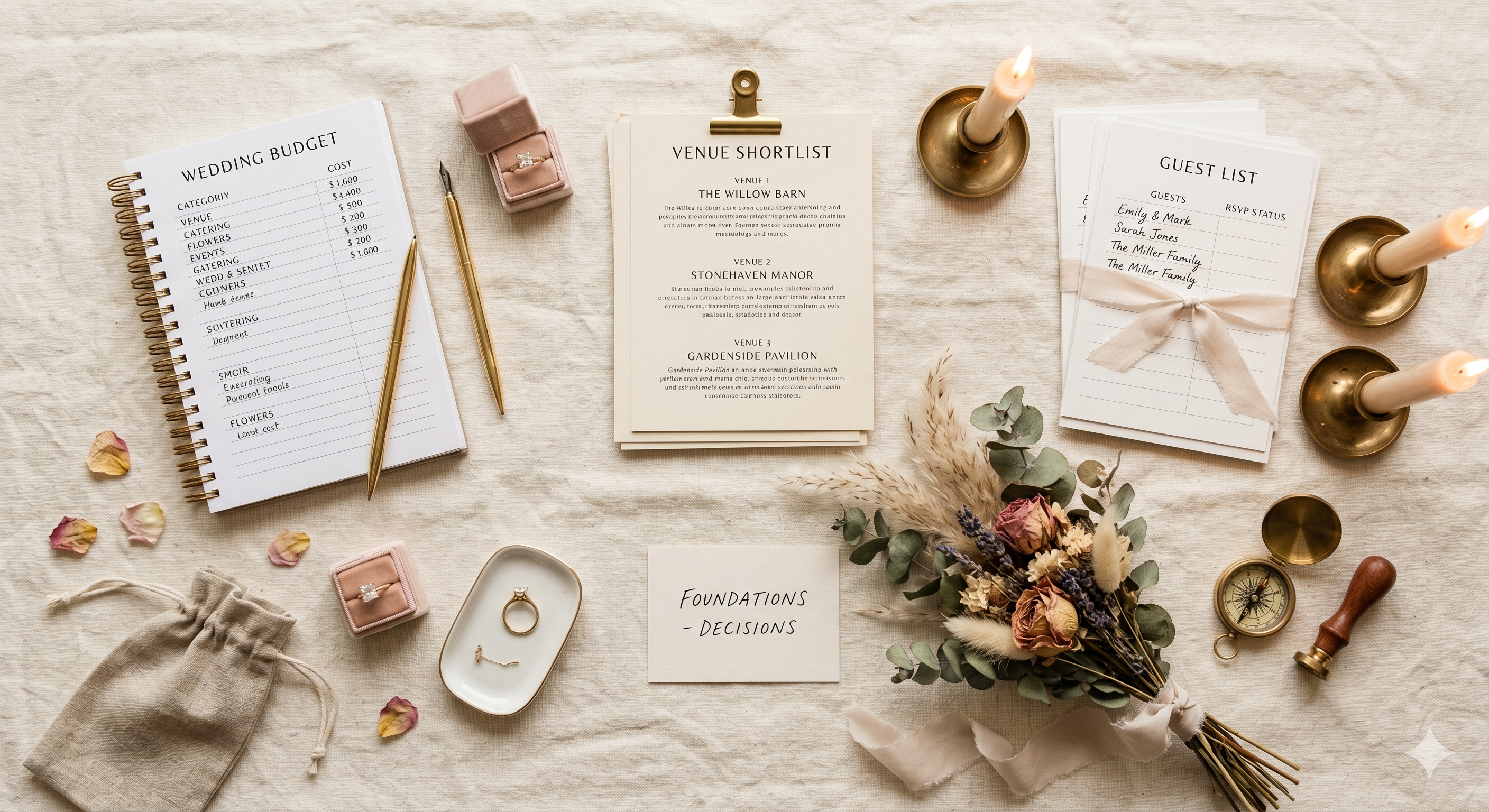 The First Three Decisions Every Couple Should Make Before Anything Else